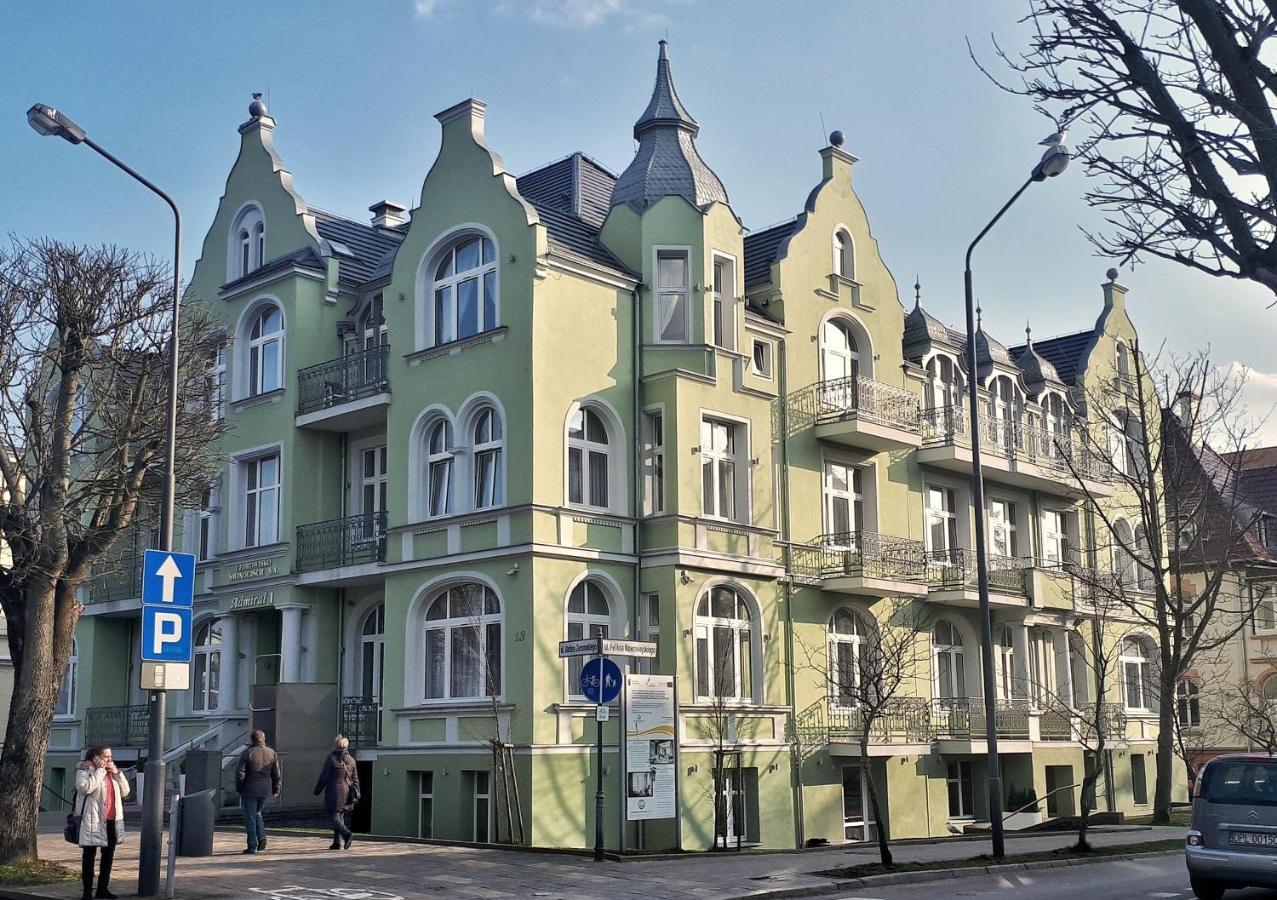 Admiral I Hotel Swinoujscie Kültér fotó